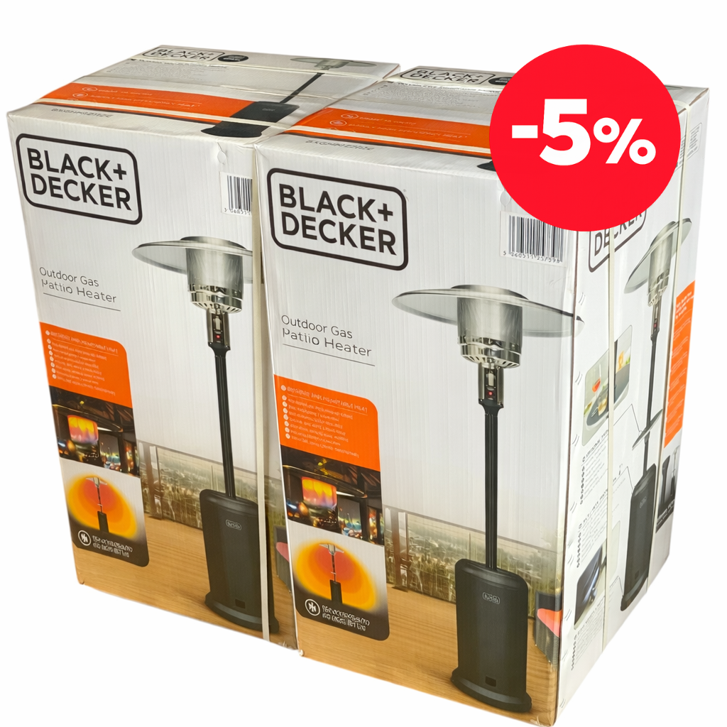 Pack 2 Aquecedores Black+Decker 13 kW