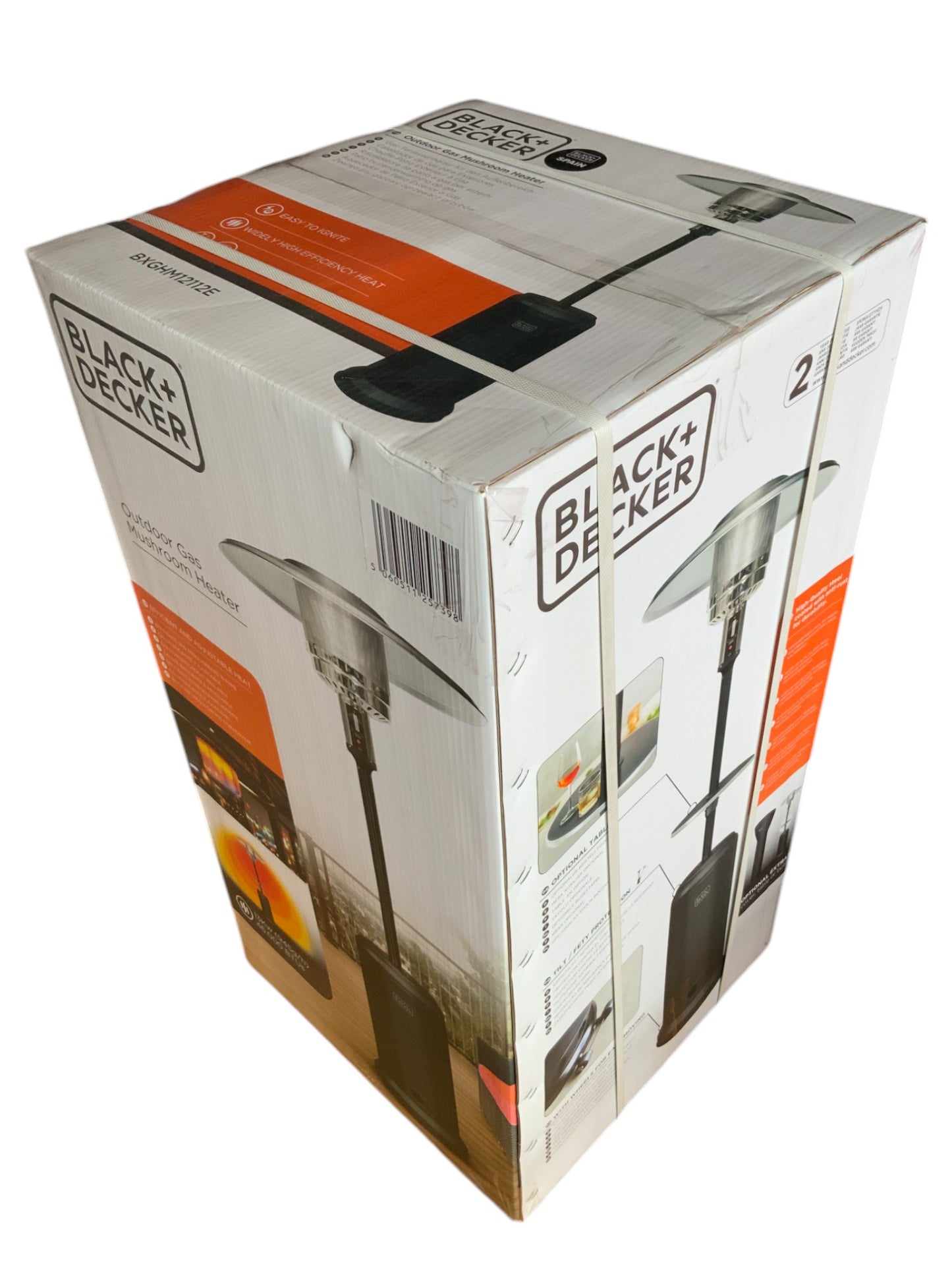 Pack de 3 Aquecedores a Gás Black+Decker 13 kW